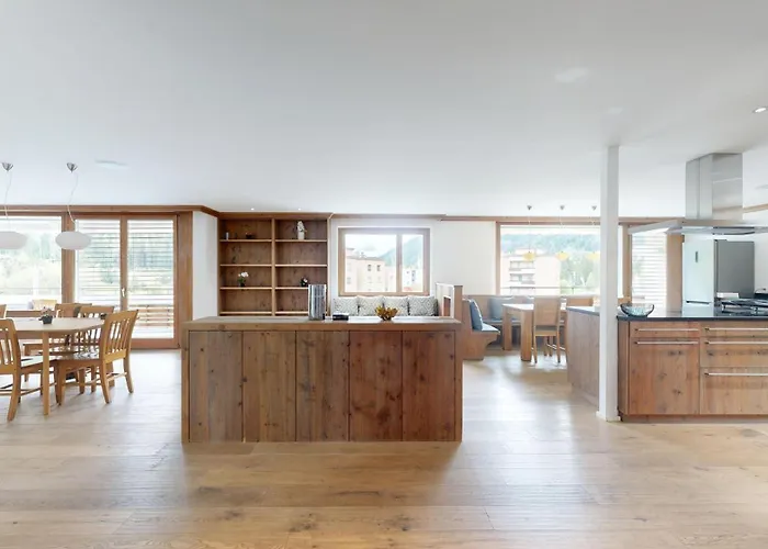 Apartament Luxurioeses Penthouse In Modern Hochwertig Davos