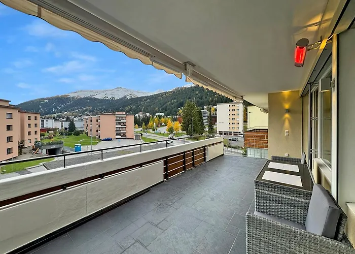 Luxurioeses Penthouse In Modern Hochwertig Davos